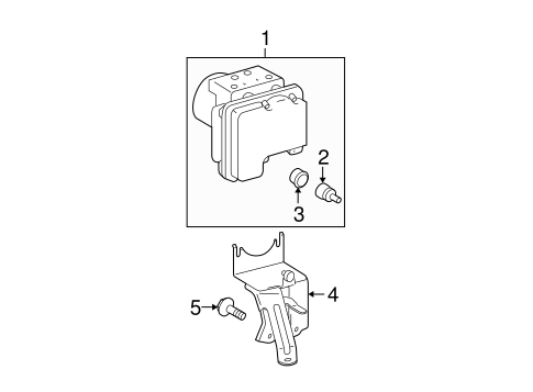 ELECTRICAL/ABS COMPONENTS for 2010 Toyota Yaris #1