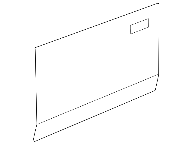 55176540 Деталь OUTER PANEL, RIGHT