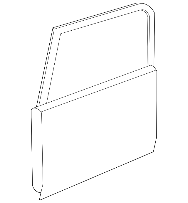 55176536AD Деталь DOOR SHELL, RIGHT