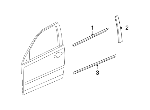 G5 EXTERIOR TRIM - DOOR