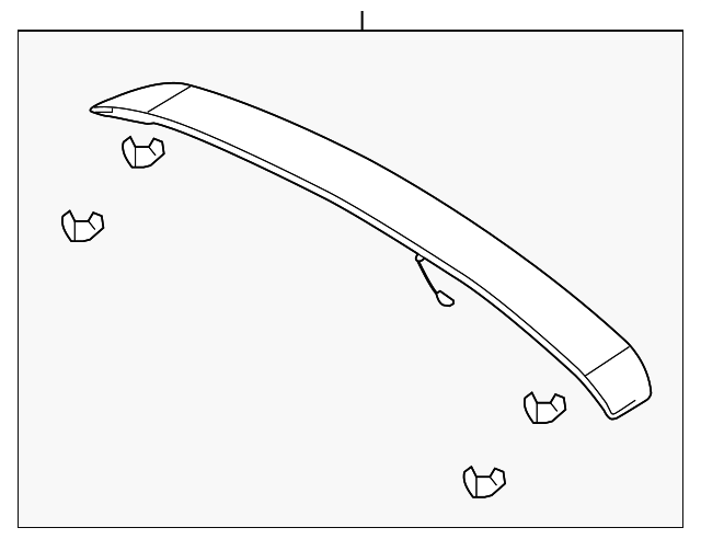 9N7Z-5444210-AB Деталь SPOILER ASSY