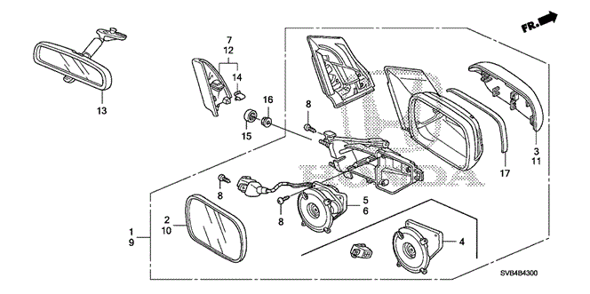 2010 Honda CIVIC COUPE EX SCREW, TAPPING (3.5X17.5) - (76230SVAA11) 2010 Honda CIVIC COUPE EX SCREW, TAPPING (3.5X17.5) - (76230SVAA11)
