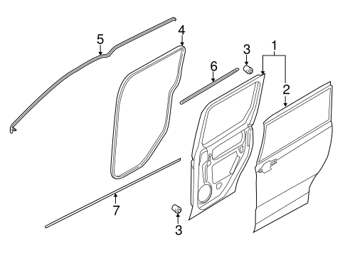 Transit Connect DOOR & COMPONENTS 5