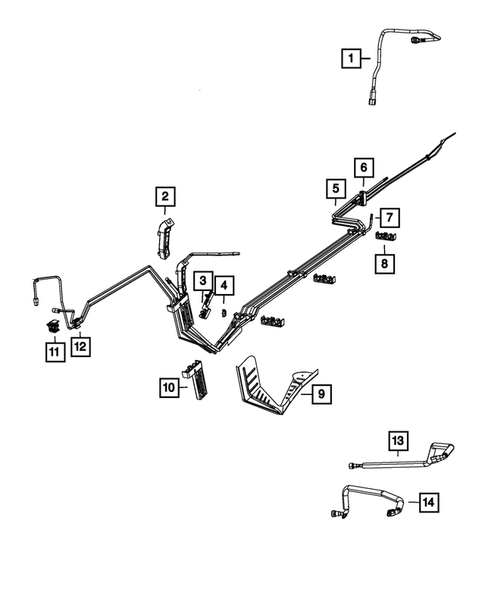 Fuel Lines and Tubes for 2021 Chrysler 300 #0