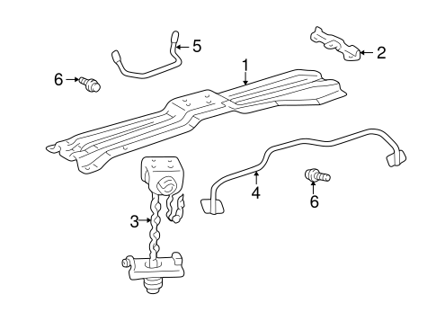 BODY/CARRIER & COMPONENTS for 2004 Toyota Land Cruiser #1