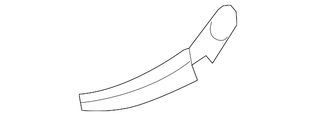 13239727 Деталь FINISH PANEL, RIGHT