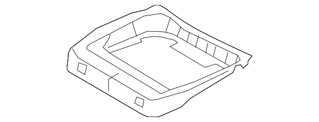 93180558 Деталь CUSHION FRAME, RIGHT