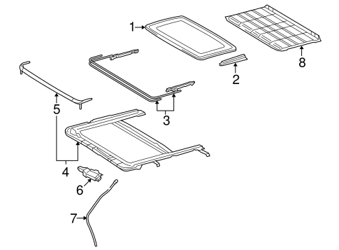 ELECTRICAL/SUNROOF for 2004 Toyota Solara #2