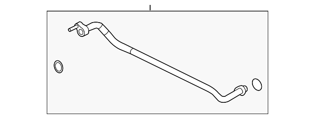 BE8Z-19867-A AC TUBE