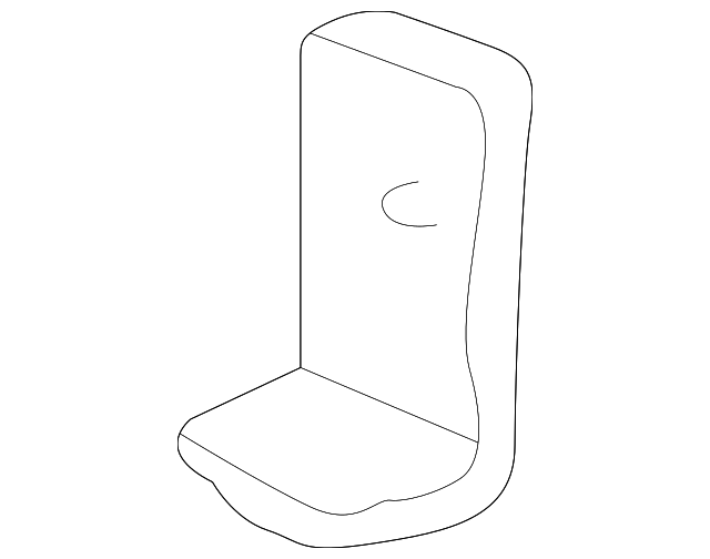 22605243 Деталь BUMPER COVER BRACKET, LEFT