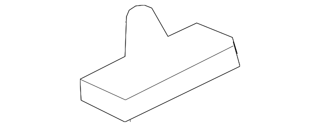 92207443 Деталь REVEAL MOLDING RETAINER, LEFT