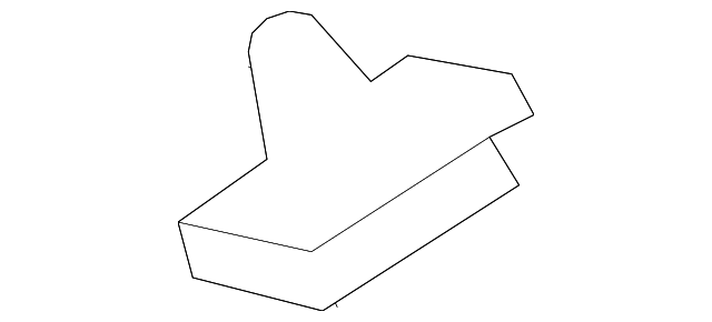 92207442 REVEAL MOLDING RETAINER, LEFT