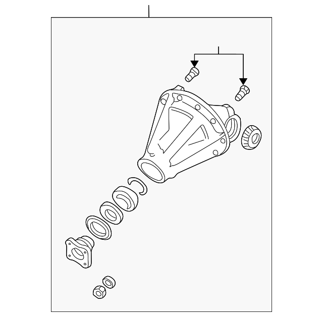 TBB100830E Деталь DIFRNTAL ASSY