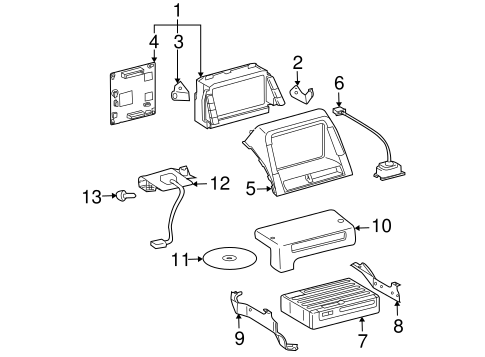 ELECTRICAL/NAVIGATION SYSTEM for 2009 Toyota Prius #1
