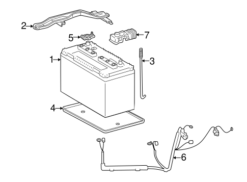 ELECTRICAL/BATTERY for 1996 Toyota 4Runner #1