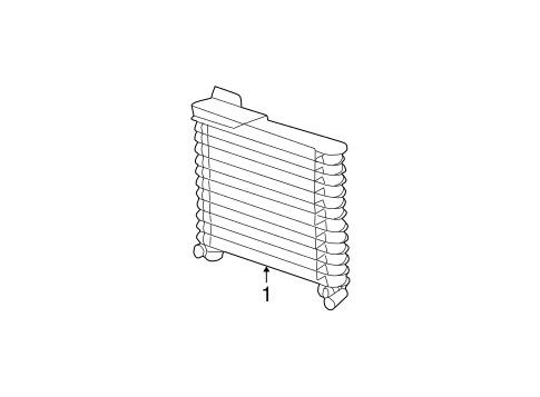 Cooling System/Trans Oil Cooler for 2001 Ford Explorer #1