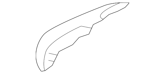 HVB000130 Деталь SEAT CUSHION PAD, RIGHT