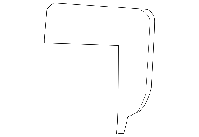 ERG000010PUY Деталь SEAT BACK PANEL, LEFT