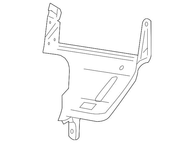 HTG500231 Деталь SEAT FRAME, LEFT