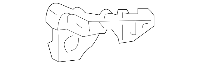 88970434 SIDE SUPPORT, LEFT