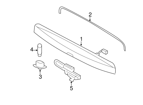 Electrical/License Lamps for 2011 Ford Expedition #1