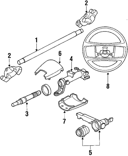 911 IGNITION LOCK
