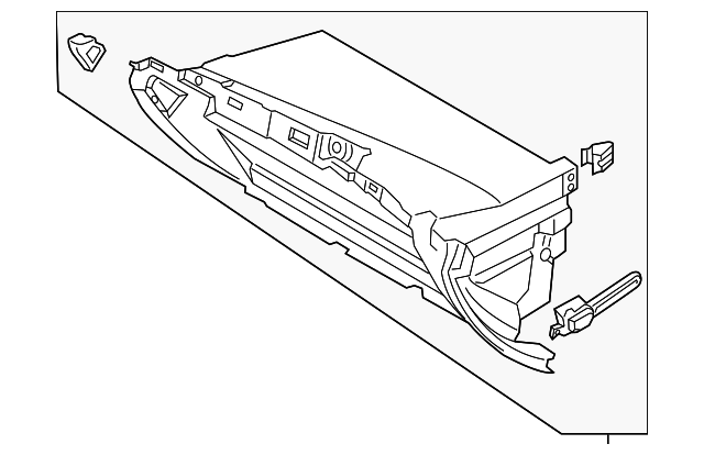 DS7Z-9913594-BA Деталь COMPARTMENT