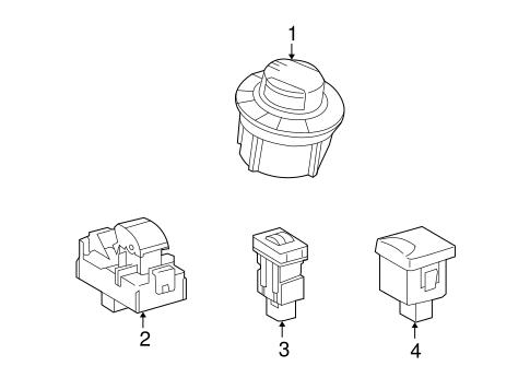 ELECTRICAL/SWITCHES for 2012 Toyota 4Runner #1