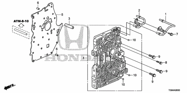 AT Main Valve Body (5AT) for 2012 Honda Civic #0