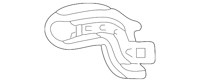 3F1Z54108A24AA Деталь REAR SIDEMEMBER, RIGHT