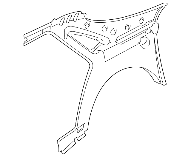 4338026 INNER PANEL, RIGHT
