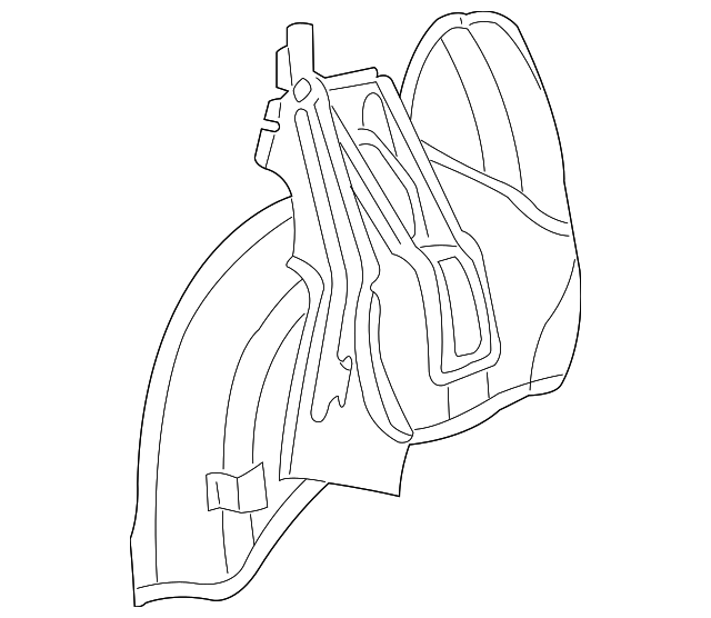 4338067 WHEELHOUSE ASSY, RIGHT