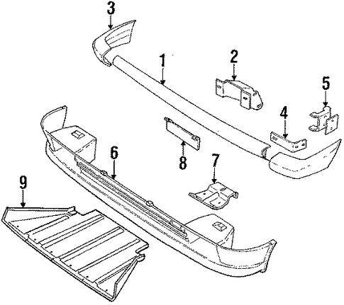 Defender 110 BUMPER & COMPONENTS - FRONT