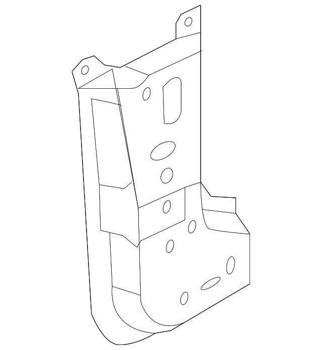 31416332 Деталь HINGE PLR REINF, RIGHT