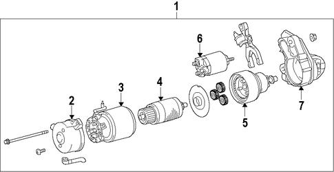 ELECTRICAL/STARTER for 2009 Toyota Land Cruiser #2