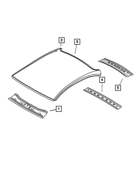 Roof Panels for 2002 Dodge Stratus #0