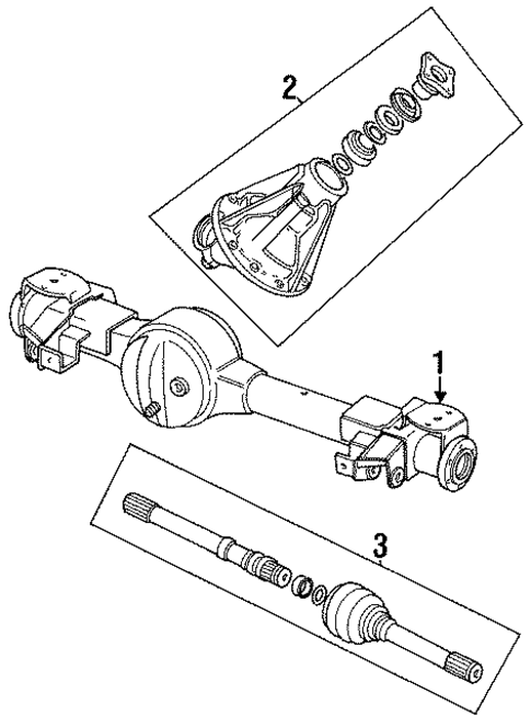 Defender 90 AXLE & DIFFERENTIAL