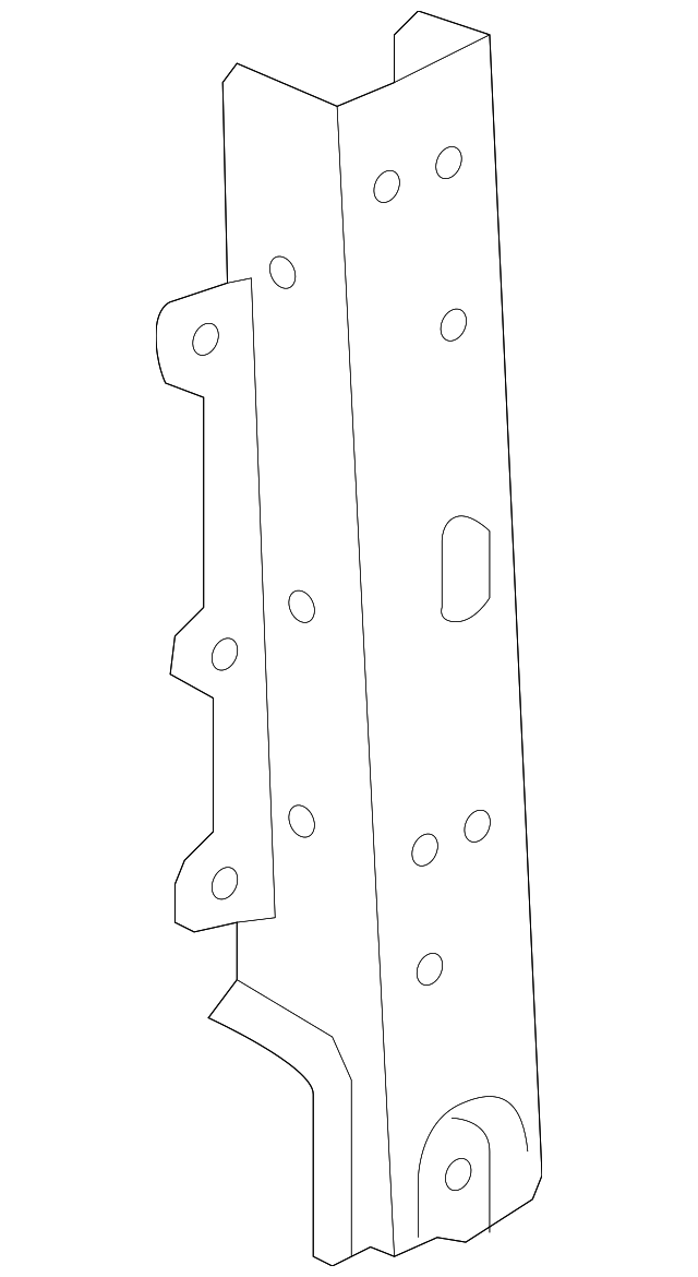 20831838 Деталь OUTER HINGE PLR, LEFT