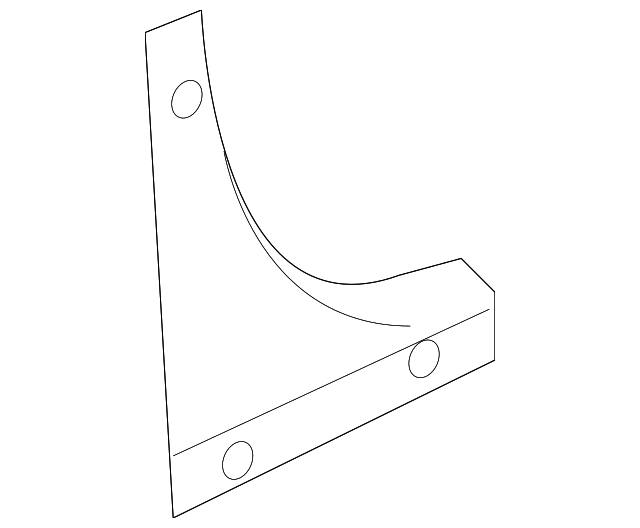 15896164 Деталь EXTENSION PANEL, RIGHT
