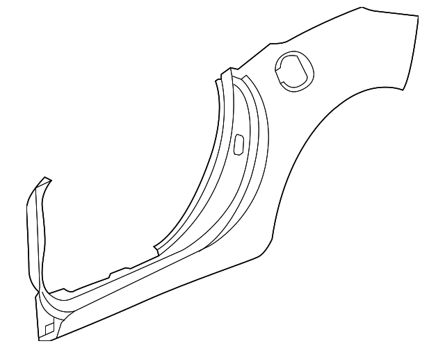 25967305 Деталь UNISIDE, LEFT