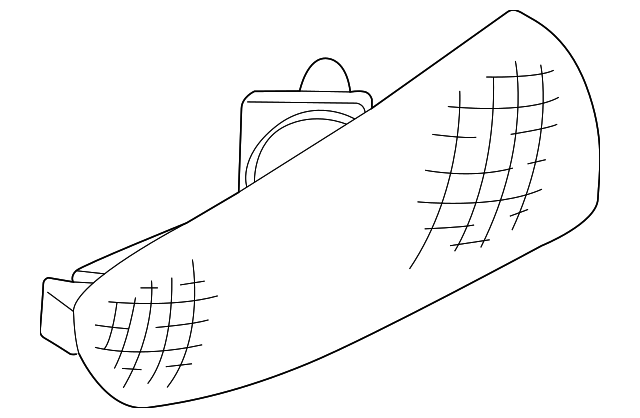 C2S1599 Деталь MARKER LAMP ASSY, RIGHT