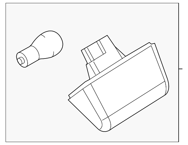 9T1Z-13550-A Деталь LICENSE LAMP, LEFT