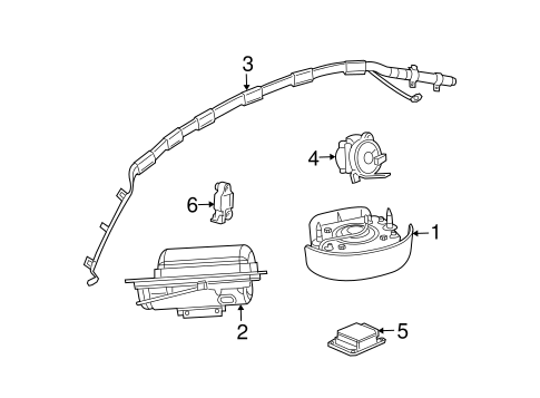 Ion AIR BAG COMPONENTS