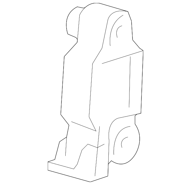 22626216 Деталь SIDE IMPACT SENS, RIGHT