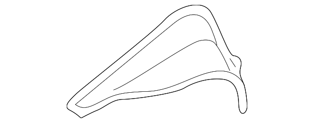 8600163 Деталь FILLER PANEL, RIGHT