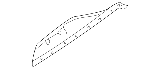8626542 Деталь BRACKET, LEFT