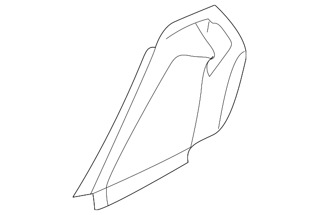 8611035 Деталь SUPPORT BRACKET, LEFT