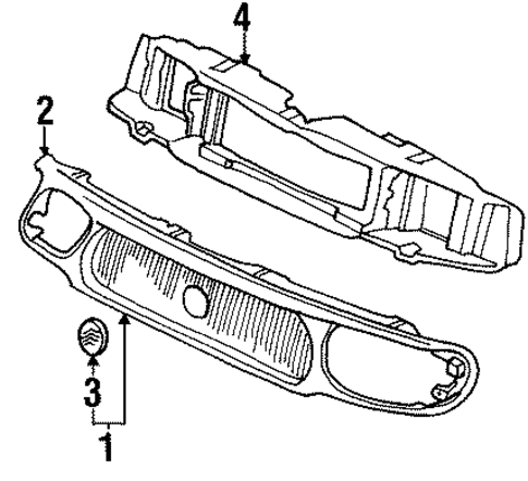 Mountaineer GRILLE & COMPONENTS