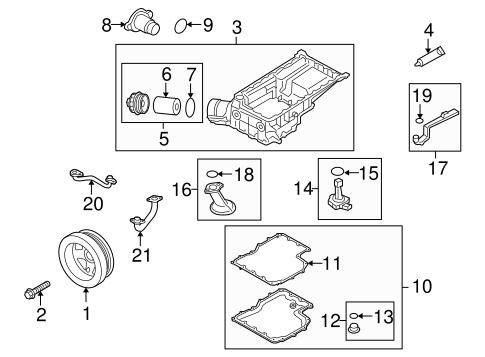 Panamera ENGINE PARTS