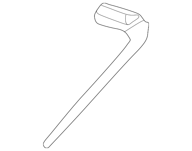 ESR2926 Деталь FAN SHROUD UPPER SEAL